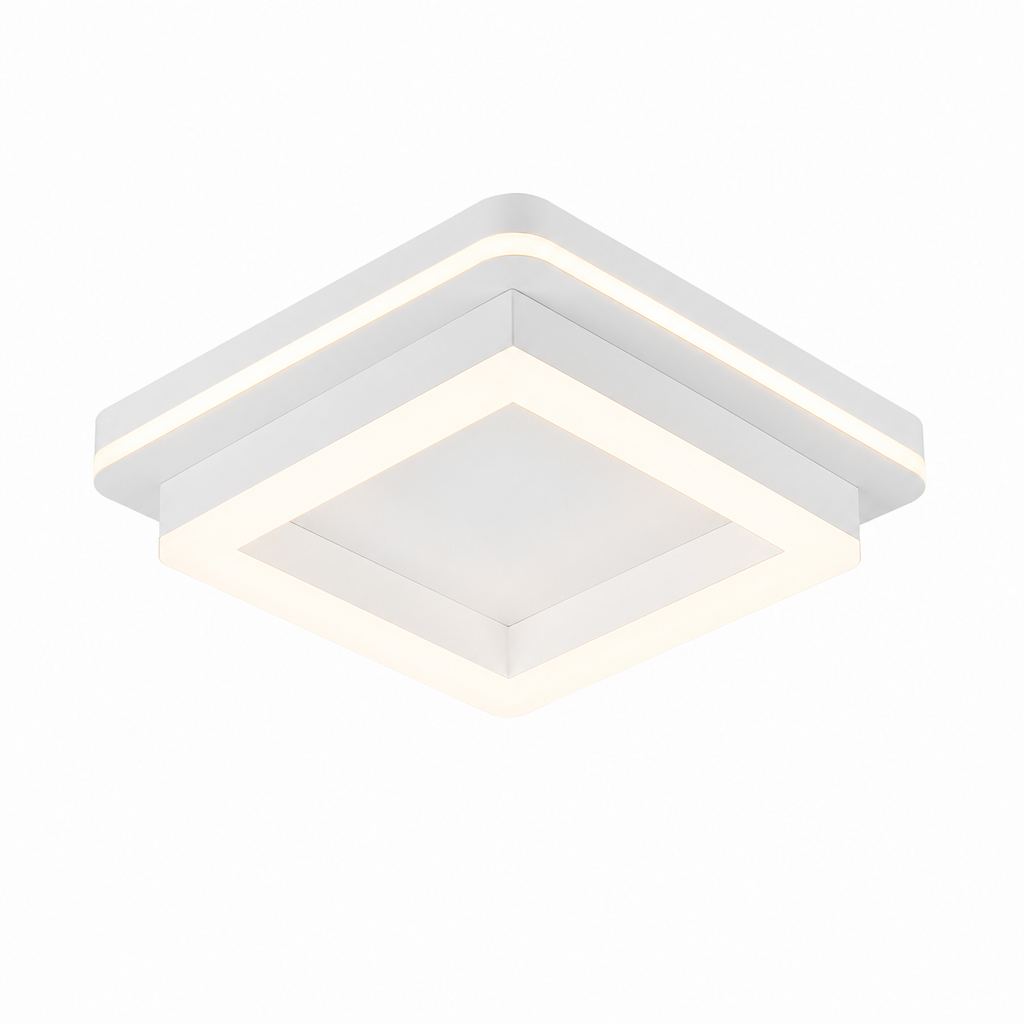 Modern Square LED Flush Mount Ceiling Light