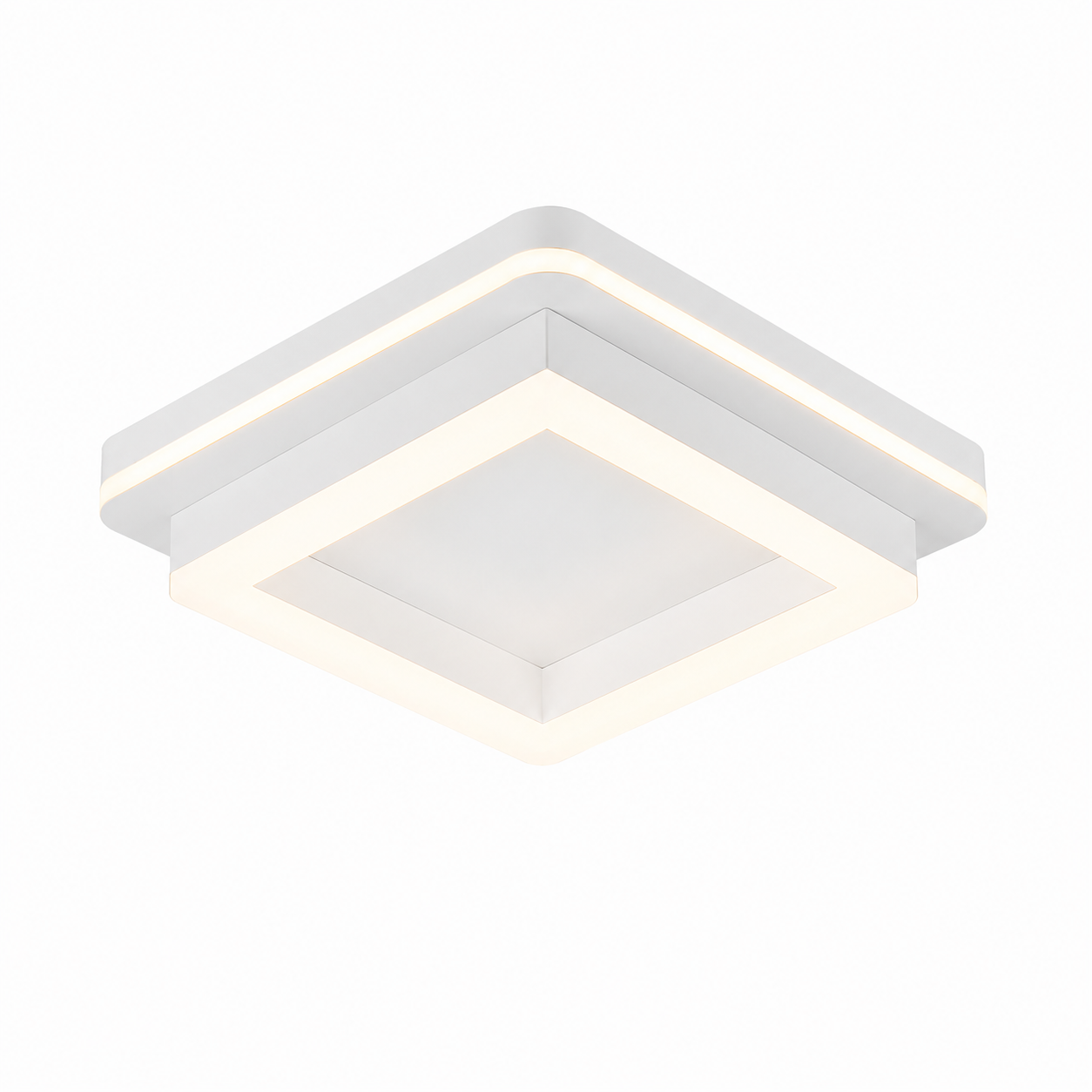 Modern Square LED Flush Mount Ceiling Light