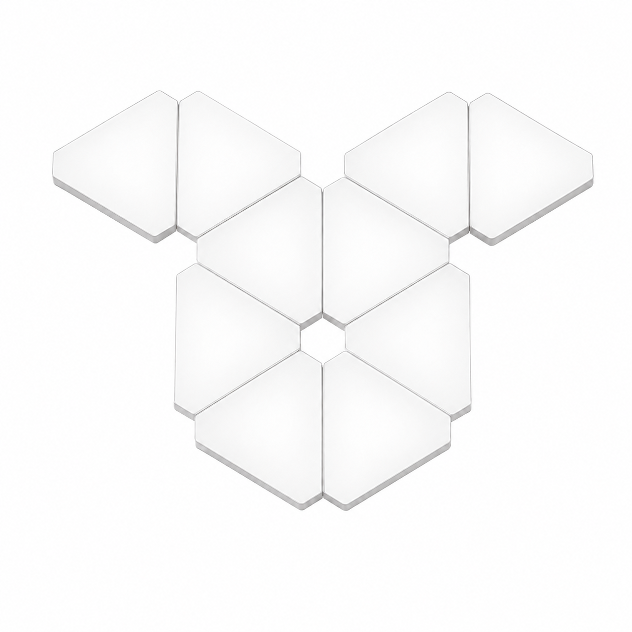 Modular Hexagon LED Wall Light Panels for Bedroom & Gaming Room