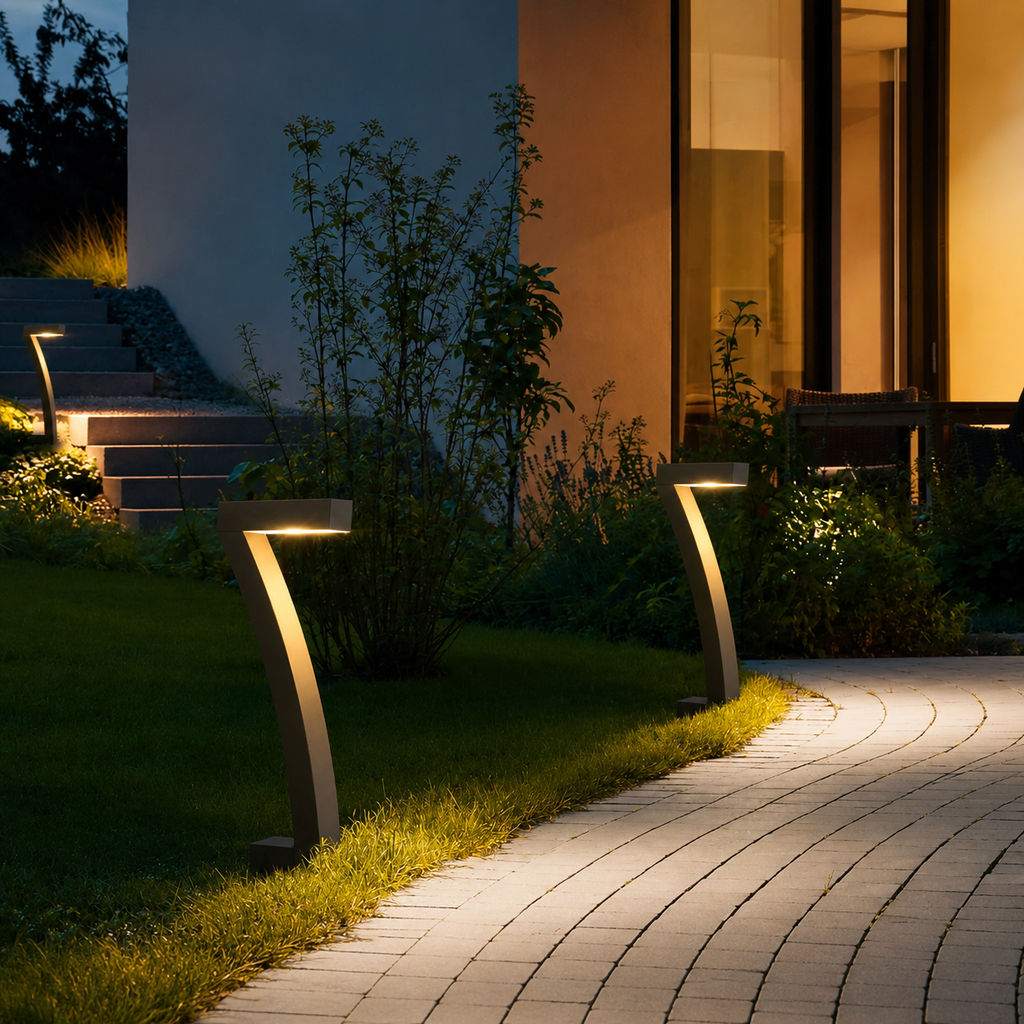 Solar LED Landscape Spotlights for Garden Paths & Walkways