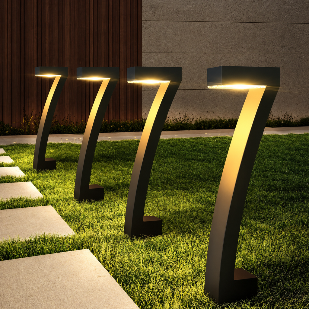 Solar LED Landscape Spotlights for Garden Paths & Walkways