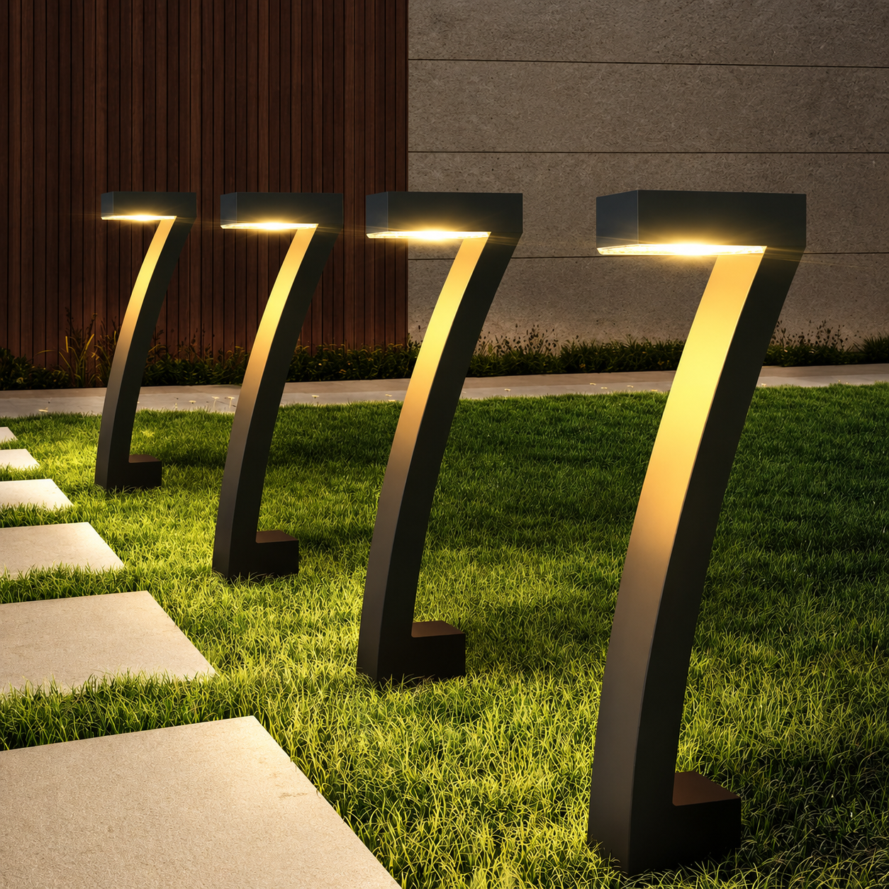 Solar LED Landscape Spotlights for Garden Paths & Walkways