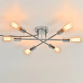 Mid-Century Brass Sputnik Chandelier for Dining & Living Rooms